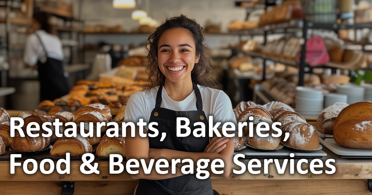 Human Resources, Payroll, Recruiting and Training for Restaurants, Bakeries, Food and Beverage Services